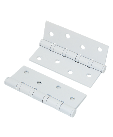 Универсальные врезные петли Петля врезная TANDOOR TD100-4S steel (100*75*2,5) WHITE 